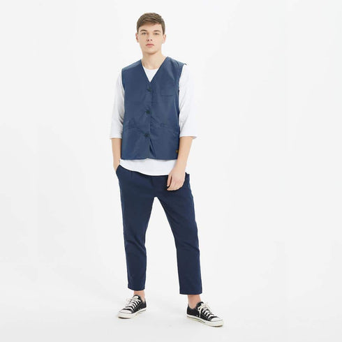Boysnextdoor Reversible Vest Navy
